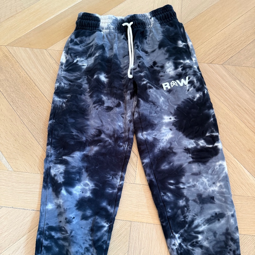 Rawgear Mens tie dye sweatpants size medium